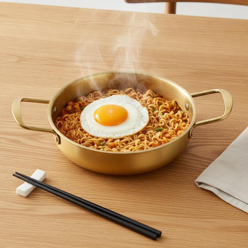 Home Cooking Restaurant - Garnek ze stali nierdzewnej z podwójnymi