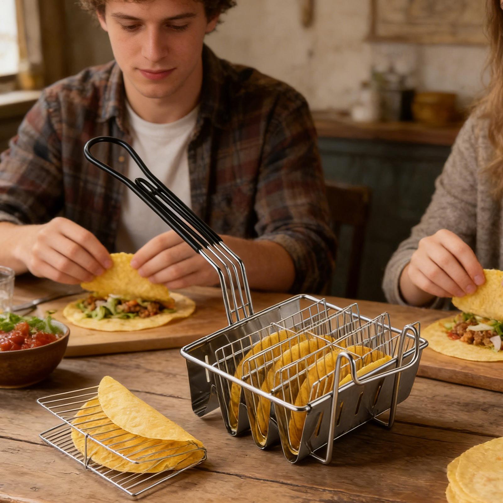 Kosz do smażenia taco na 4 sko – Home Cooking Restaurant recenzja i cena