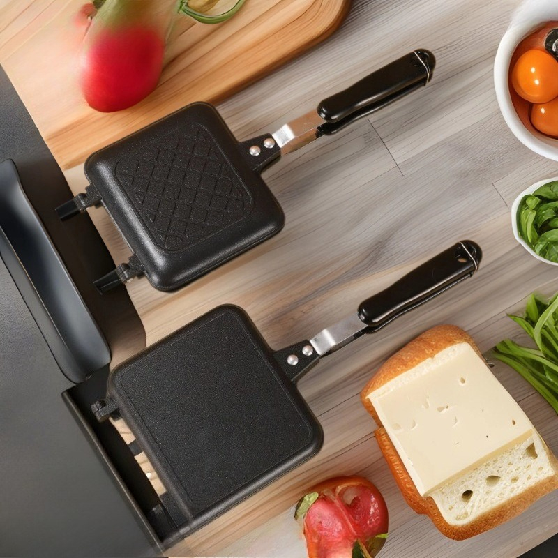Nowa dwustronna patelnia do ka – Home Cooking Egg Sandwich recenzja i cena